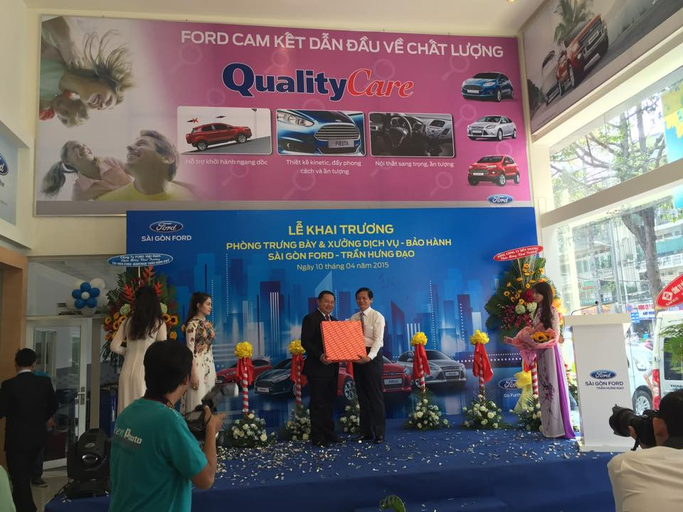 Sài Gòn Ford khai trương phòng trưng bày tại trung tâm quận I