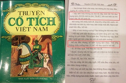 Đình chỉ phát hành cuốn sách “Truyện cổ tích Việt Nam”