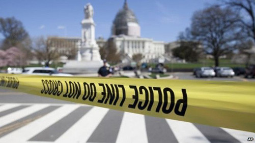 Không có dấu hiệu khủng bố trong vụ nổ súng gần Quốc hội Mỹ