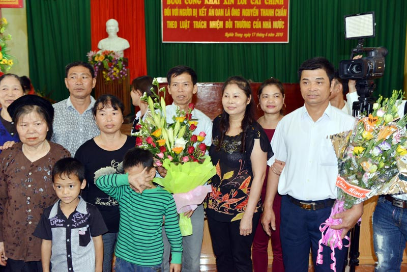 Công khai xin lỗi ông Nguyễn Thanh Chấn bị kết án oan