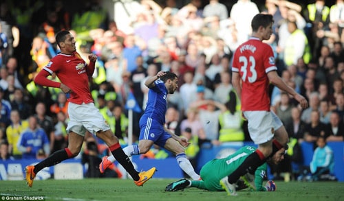 Cận cảnh Chelsea bắt sống Quỷ đỏ trên sân Stamford Bridge