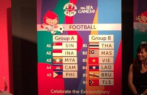 SEA Games 28: Môn bóng đá nam có khả năng phải bốc thăm lại