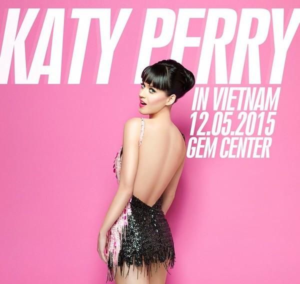 Katy Perry sẽ đến Việt Nam vào tháng 5 tới