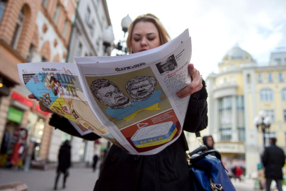Nước Nga ra mắt tạp chí châm biếm “chế giễu Charlie Hebdo”