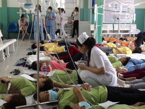 Gần 300 công nhân nhập viện nghi ngộ độc thực phẩm
