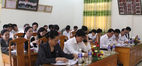 TAND tỉnh Thanh Hóa: Tổ chức Hội nghị giao ban và sơ kết công tác 6 tháng đầu năm