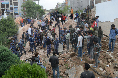 Động đất tại Nepal đã có 688 người thiệt mạng