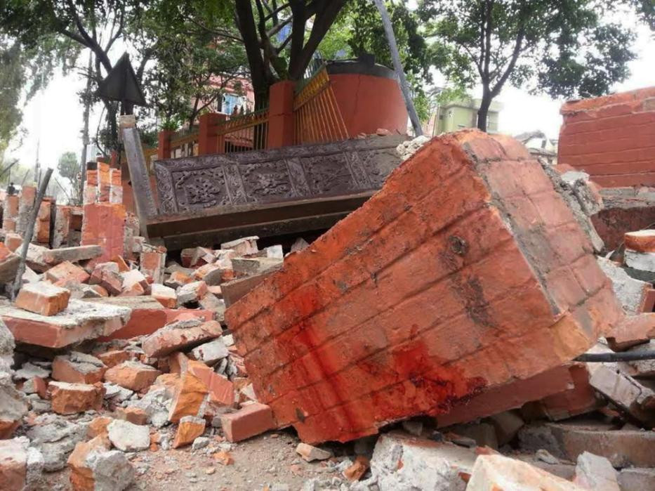 Chùm ảnh: Kathmandu tan hoang sau trận động đất