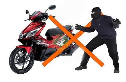 Lợi dụng sơ hở để trộm xe máy
