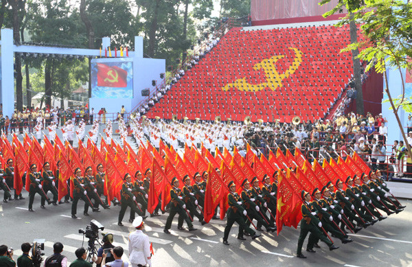 Tổng duyệt Lễ mít tinh kỷ niệm 40 năm thống nhất đất nước