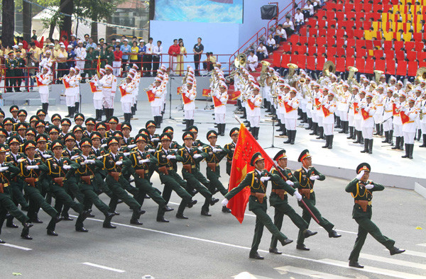 Tổng duyệt Lễ mít tinh kỷ niệm 40 năm thống nhất đất nước