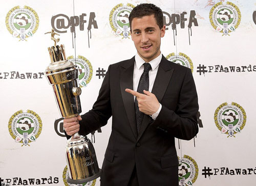 Cầu thủ xuất sắc nhất NHA mùa giải 2014/15: Vinh danh Eden Hazard