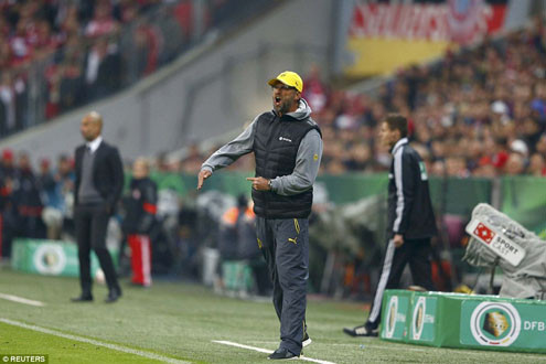 Bayern Munich – Dortmund 0-2: Quà chia tay dành cho HLV Jurgen Klopp