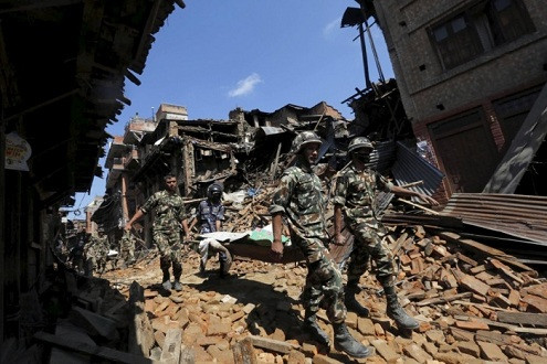 Động đất ở Nepal: số người chết lên tới hơn 5.000