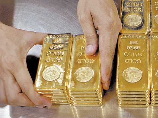 Giá vàng châu Á đạt đỉnh trong 3 tuần qua 