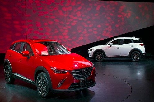Mazda CX-3 2016 sắp trình làng 