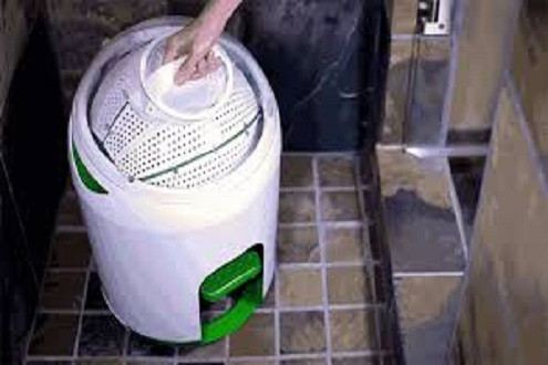 Drumi - Chiếc máy giặt siêu tý hon 