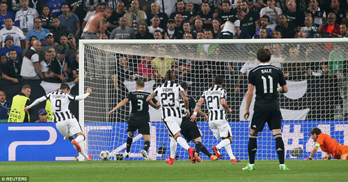 Cận cảnh Juventus – Real 2-1: Lão bà thắng trên đôi chân Tevez