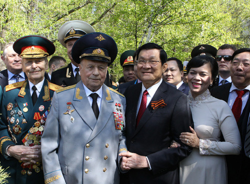 Chủ tịch nước tiếp Chủ tịch Đảng Cộng sản và lãnh đạo các tập đoàn Nga     