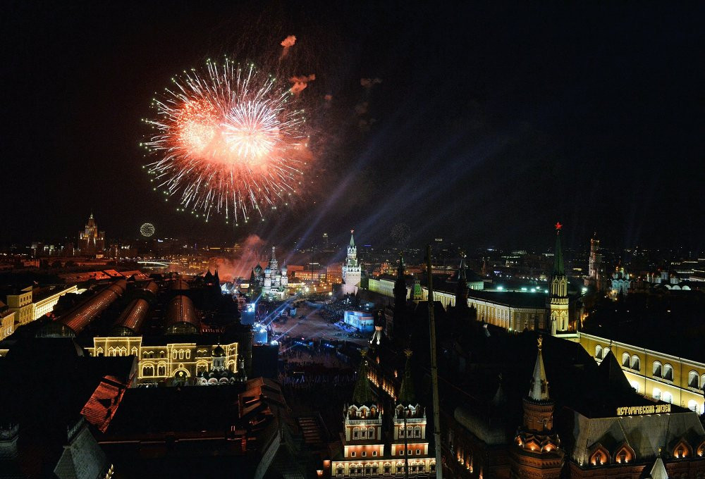 Moscow: Những màn pháo hoa ngoạn mục mừng Ngày Chiến thắng