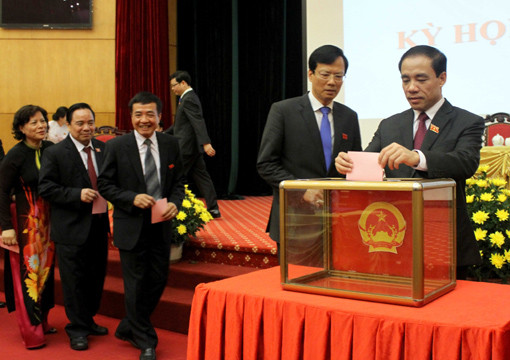 Bầu chức danh Chủ tịch HĐND và UBND tỉnh Tuyên Quang nhiệm kỳ 2011 -2016 