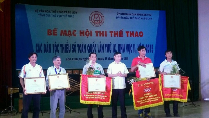 Đội Đắk Lắk xếp thứ nhất tại Hội thi Thể thao các dân tộc thiểu số