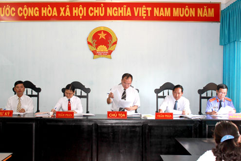 TAND tỉnh Đăk Lăk tổ chức thi tuyển danh hiệu “Thẩm phán giỏi” năm 2015