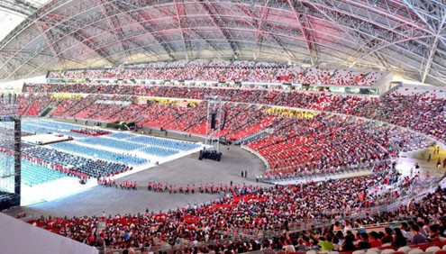 Singapore Sports Hub - SVĐ có mái vòm kỳ vĩ nhất thế giới