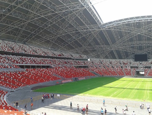 Singapore Sports Hub - SVĐ có mái vòm kỳ vĩ nhất thế giới