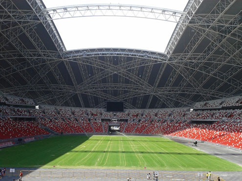 Singapore Sports Hub - SVĐ có mái vòm kỳ vĩ nhất thế giới