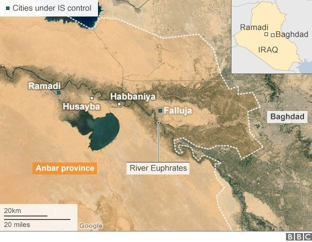 Iraq chuẩn bị chiếm lại Ramadi từ tay IS