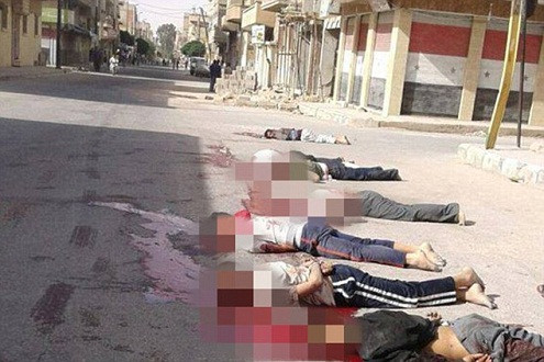 IS giết 400 dân thường, treo cờ đen trên thành phố cổ Palmyra
