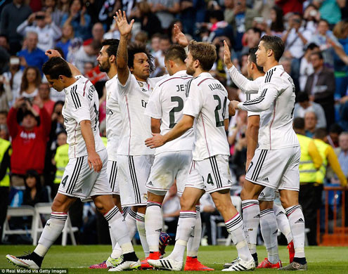 Lập hat-trick trước Getafe, Ronaldo là Vua phá lưới mùa giải 2014/15