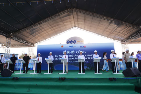 Tập đoàn FLC khởi công dự án Quần thể sân golf và resort 3.500 tỷ đồng tại Bình Định