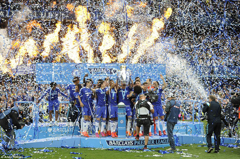 Chùm ảnh Chelsea đăng quang ngôi vô địch Premier League