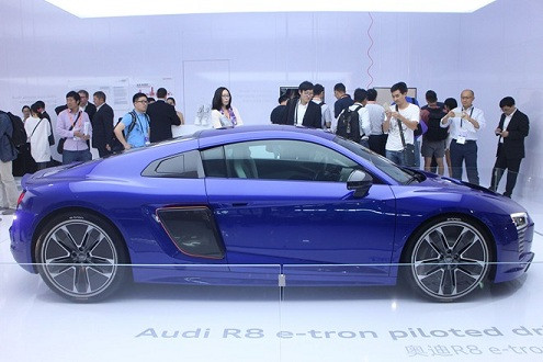 Audi R8 e-tron phiên bản tự lái ra mắt ấn tượng tại Thượng Hải