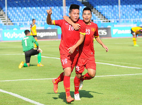 Mở màn may mắn, U23 Việt Nam thắng đậm U23 Brunei 6-0