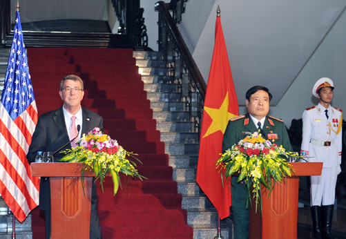 Việt Nam - Hoa Kỳ: Tiếp tục thúc đẩy quan hệ hợp tác quốc phòng 