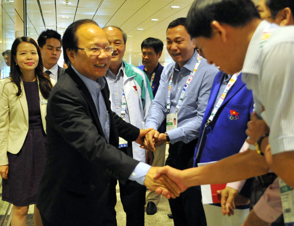 Bộ trưởng Hoàng Tuấn Anh tới SEA Games 28 quảng bá du lịch Việt Nam