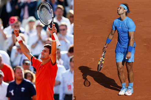 Novak Djokovic lần đầu đánh bại Vua sân đất nện Rafael Nadal