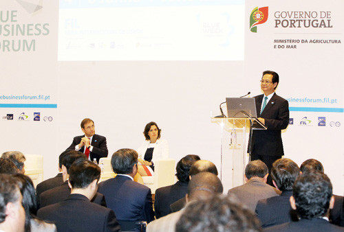 Thủ tướng Nguyễn Tấn Dũng dự Diễn đàn Kinh tế Biển Lisbon