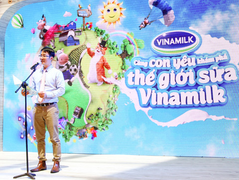 Hàng ngàn gia đình cùng khám phá “Thế giới sữa Vinamilk”  