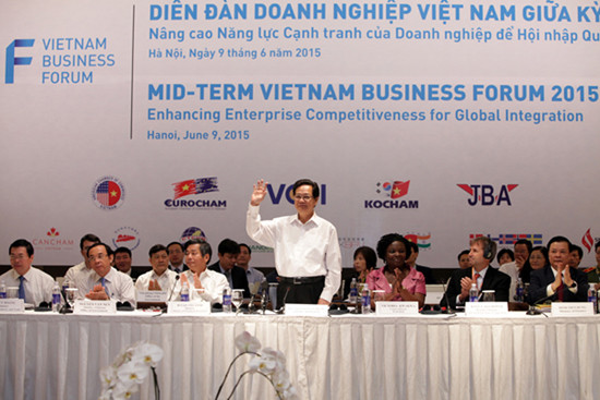 Diễn đàn Doanh nghiệp Việt Nam (VBF) giữa kỳ 2015: Chủ động hội nhập, tạo không gian phát triển cho doanh nghiệp