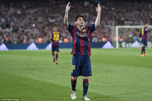 Messi đứng đầu top 10 cầu thủ đắt giá nhất thế giới