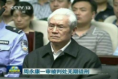Cựu Bộ trưởng Công an Trung Quốc Chu Vĩnh Khang lĩnh án chung thân