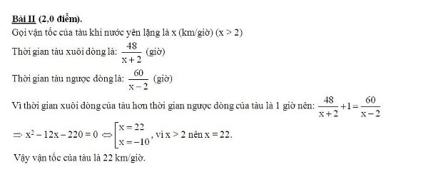 Hướng dẫn giải chi tiết đề thi Toán vào lớp 10 tại Hà Nội 