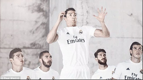 Real Madrid trình làng mẫu áo đấu mới lạ mắt