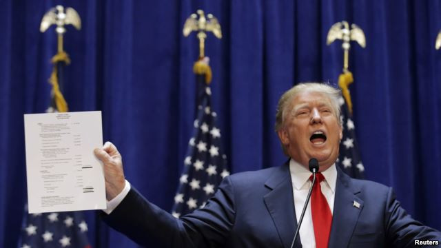 Tỉ phú Donald Trump lại tuyên bố tranh cử Tổng thống Mỹ