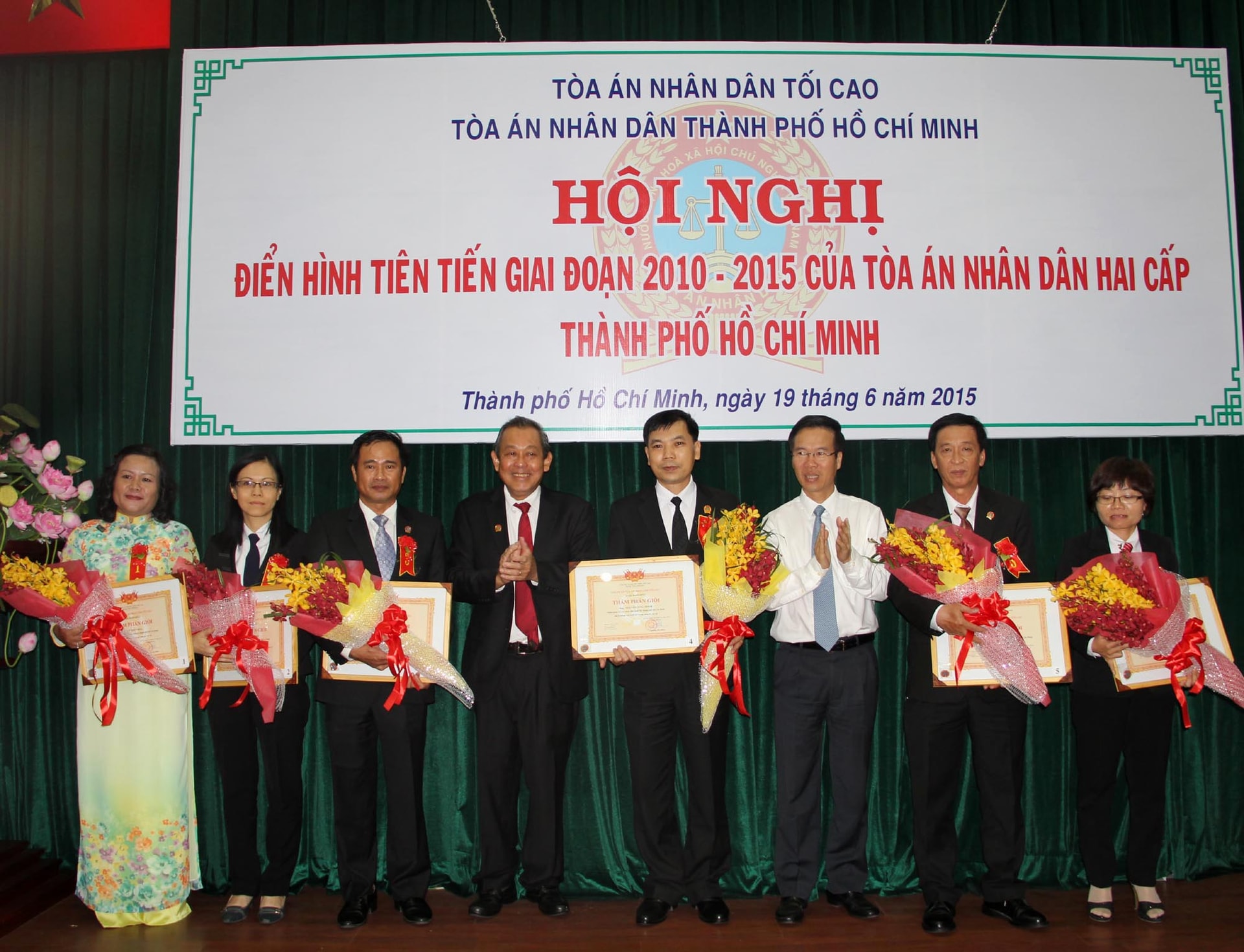 TAND TP.HCM tổ chức Hội nghị điển hình tiên tiến giai đoạn 2010 - 2015