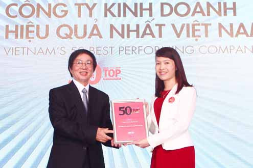 FLC lọt Top 50 công ty kinh doanh hiệu quả nhất Việt Nam